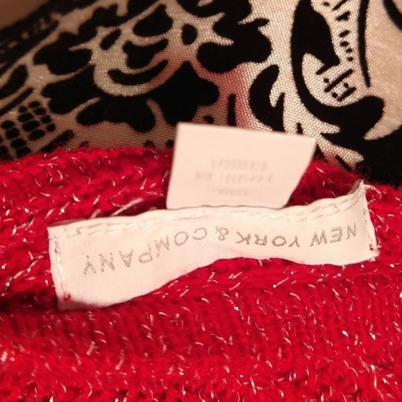 Sparkly New York & Company Sweater EUC ❤️ - Picture 10 of 11